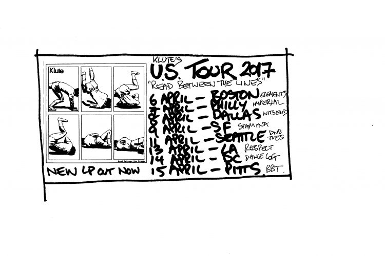 Klute – USA Tour April 2017